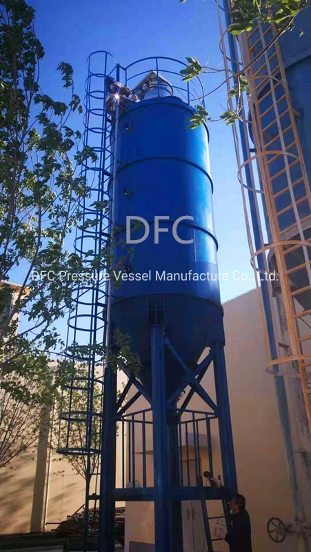 Mine Fly Ash Welded Cement Silo Feed Bulk Powder