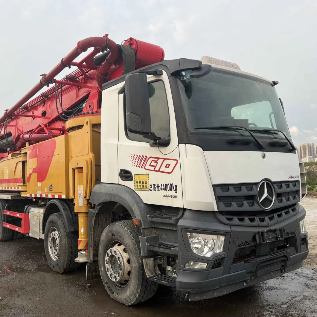 Construction Equipment 2020 Sanys Sym5442thb 62m Refurbished Used Concrete Pump Truck-Mounted Boom Pump for Sale