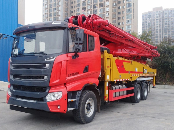 Popular Brand 49m Truck Boom Mounted Concrete Pump Truck Syg5340thb 490c-10