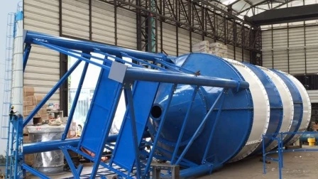 CE e ISO da 1 a 3000 tonnellate Silo portatile/polvere alimentare, polvere di zucchero, silo in acciaio inossidabile per stoccaggio di polvere di cemento