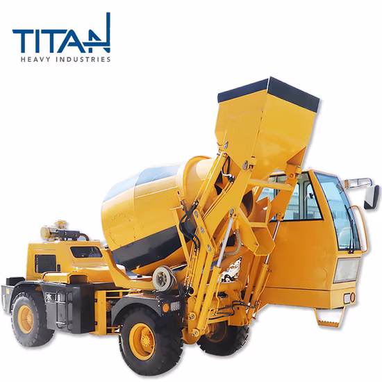 Betoniera Titanhi CE OEM ISO accettata con pompa autocaricante TL2500