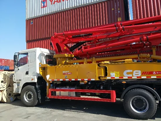 Camion Syg5340thb 490c della pompa per calcestruzzo montato sull'asta del camion di marca popolare 49m