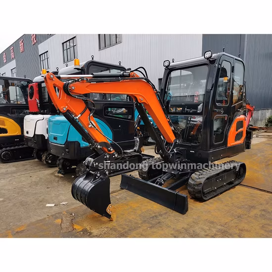 Escavatore miniescavatore miniescavatore Excavadora con escavatore a cucchiaia rovescia da 1,5 T/microescavatore/piccolo escavatore/macchina escavatrice